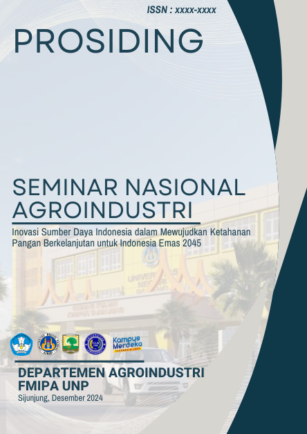 					View Vol. 1 No. 1 (2024): PROSIDING SEMINAR NASIONAL AGROINDUSTRI 1
				